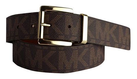 michael kors black and brown belt.